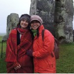 Kady & Clare at Stonehenge